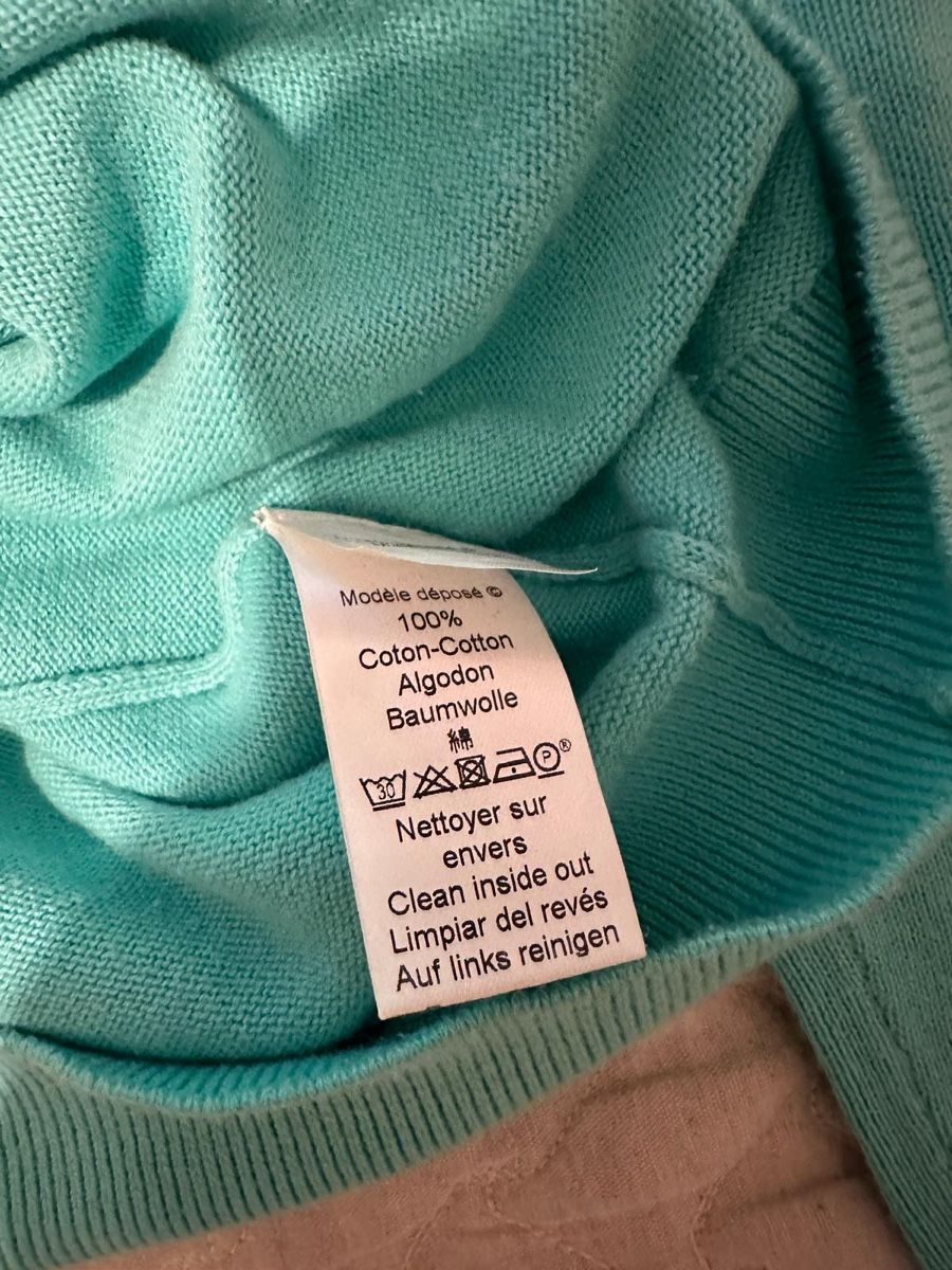 Kenzo Maglioni & Felpe: Kenzo Paris Turquoise Cotton Sweater – Nuovo (secondo la descrizione) da Zuerich venduto da gio_99lx 3