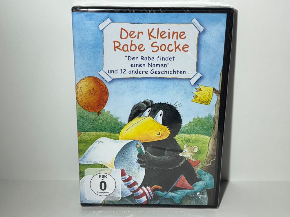 Der kleine Rabe Socke - Der Rabe findet einen Namen DVD OVP (Neu und ...