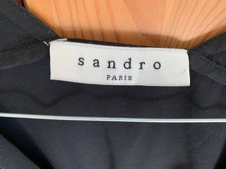 Bluse Top von Sandro Paris, 100% Seide