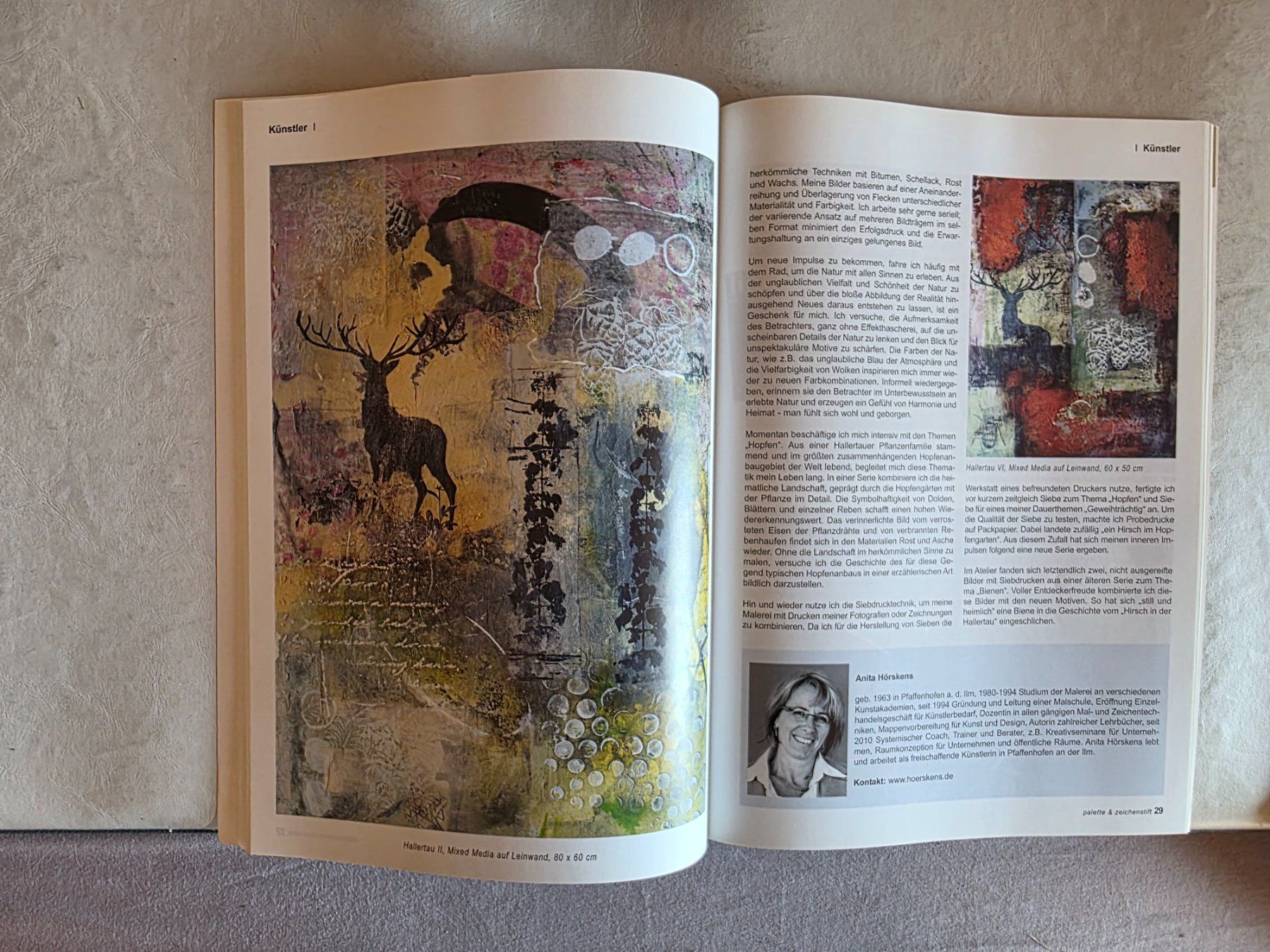 Zeitschriften & Magazine: Palette & Zeichenstift Zeitschrift 1/2017 – Gebraucht aus Walterswil BE von Lonitti 4