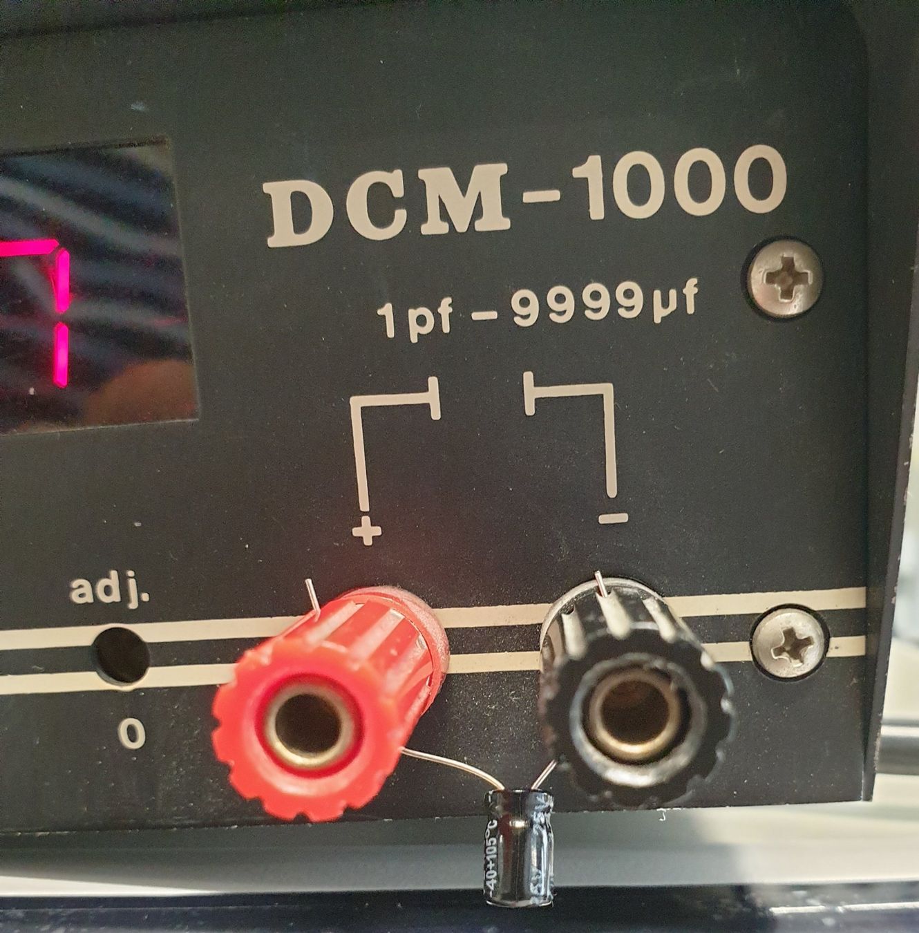 Kapazitätsmessgerät DCM-1000 1pF-9999uF mit Powersupply 12V (Gebraucht ...