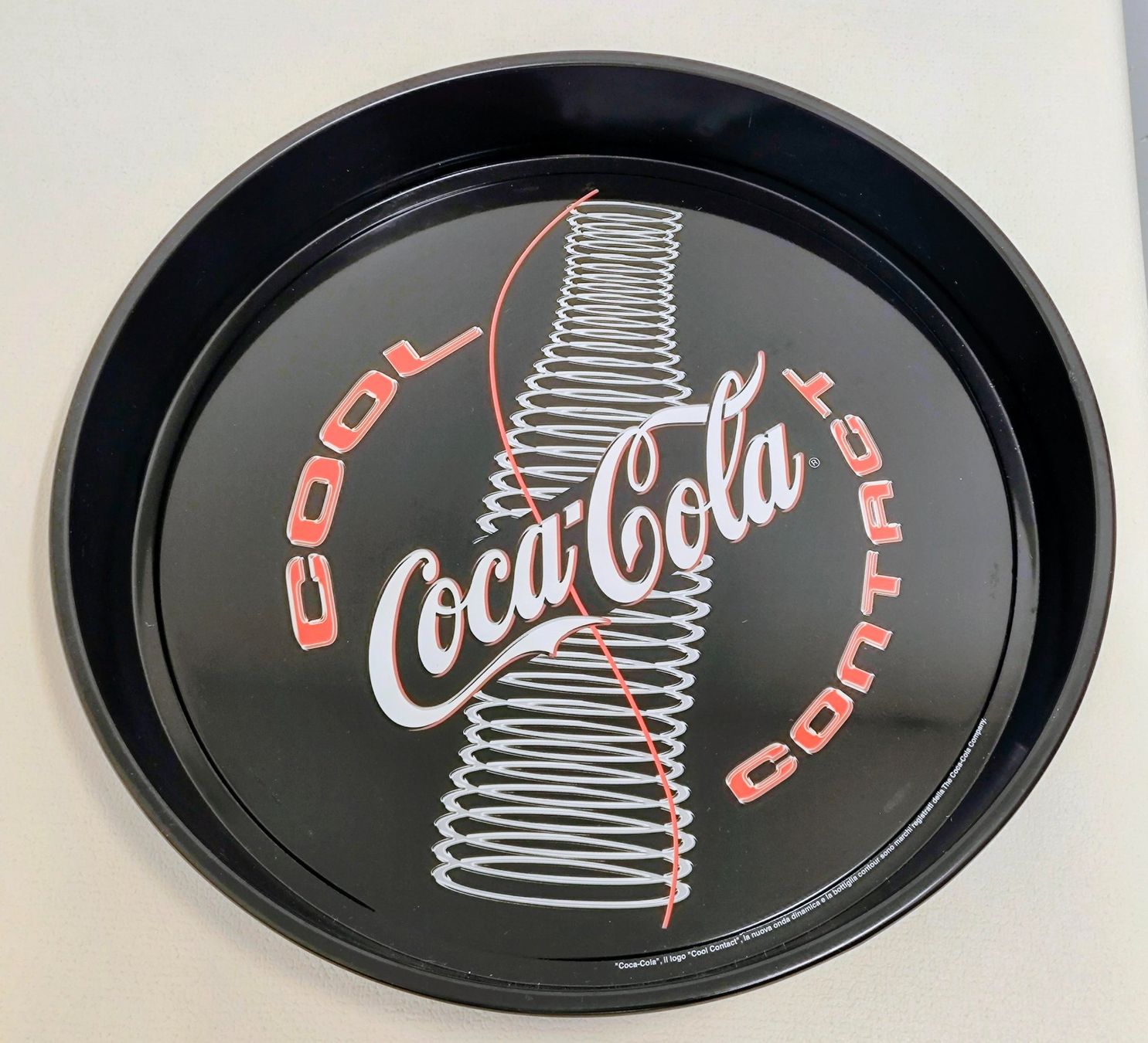 Piatti di portata: Coca-Cola Serviertablett,  Durchmesser ca.35 cm – Nuovo (secondo la descrizione) da Pfäffikon ZH venduto da Colacity