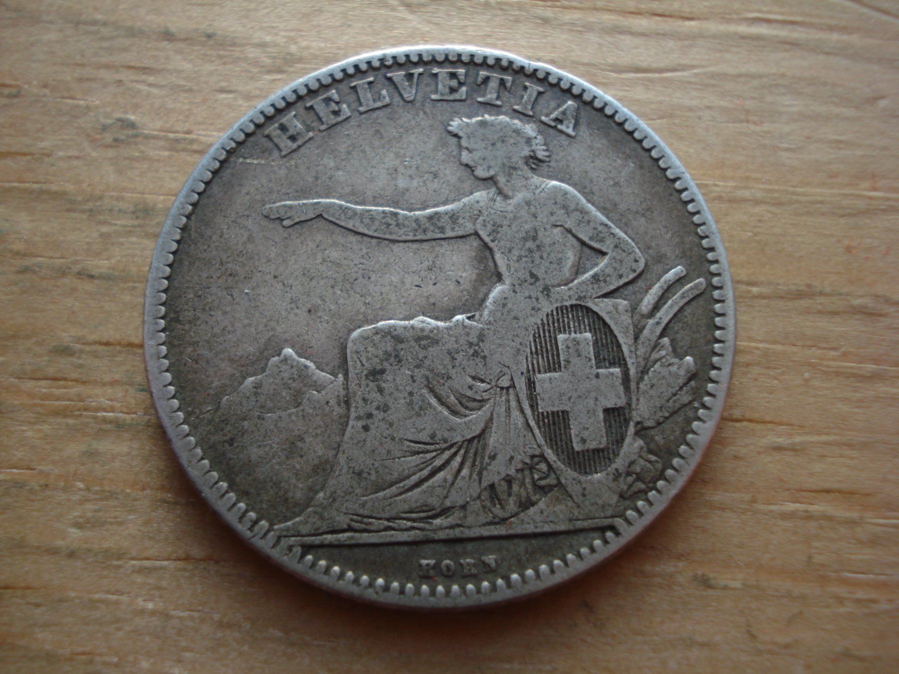 Tutti le monete: (N5) 2 Franken 1863 – Usato da Erlach venduto da Net-Coins 1