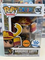 Funko POP! One Piece Armored Luffy Métallique Limitée Chase