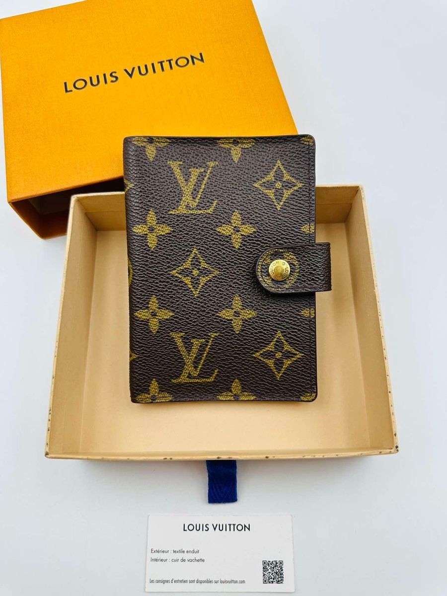 Louis Vuitton Portafogli: Ab 1 fr, Louis Vuitton Bifold Mini Notebook Cover – Usato da Widnau venduto da Pukpan_99 1