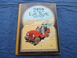 Tintin au pays de L'Or noir (ancienne édition)