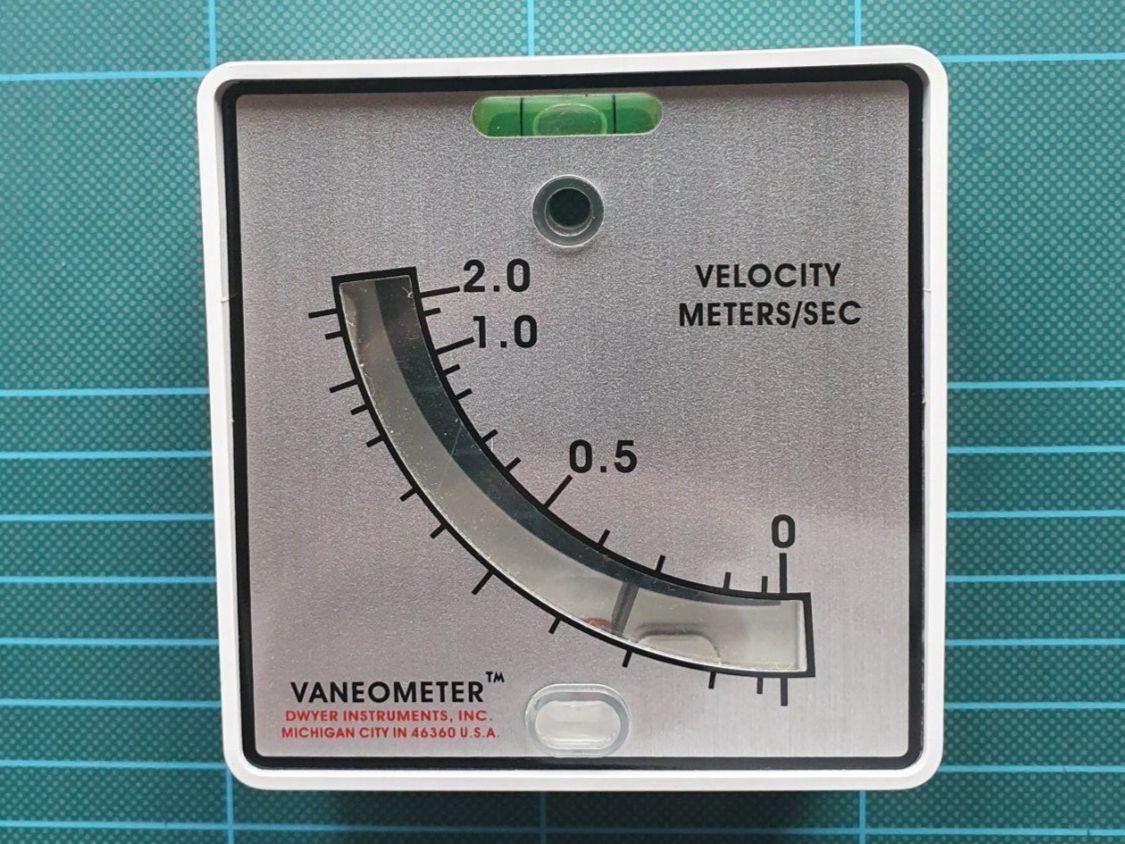 Misurare: Vane-O-Meter - Anemometer 0 - 2.0 m/s – Usato da Muttenz venduto da Glaucos 1