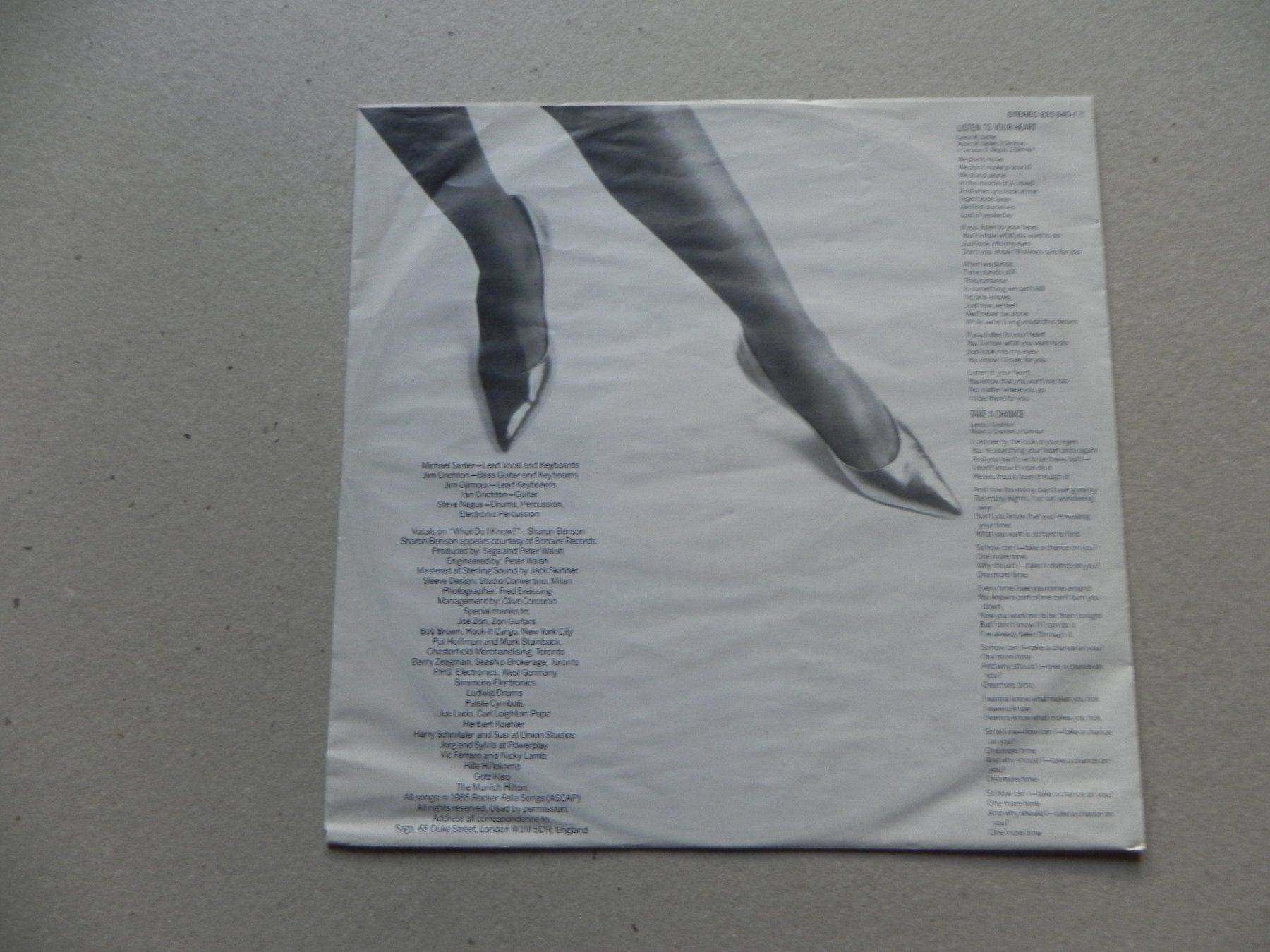 Dischi in vinile: LP Canada Rock Band Saga 1985 Behaviour – Usato da Siebnen venduto da krimsie 2