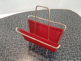 Mid Century 50er 60er Serviettenhalter Briefhalter Vintage