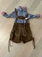 Oktoberfest Lederhosen + Hemd Gr 80