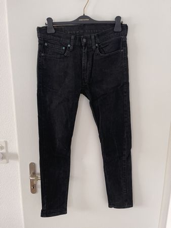 Levi's 519 Hi-Ball Jeans, Schwarz, Damen, y2k, vintage
