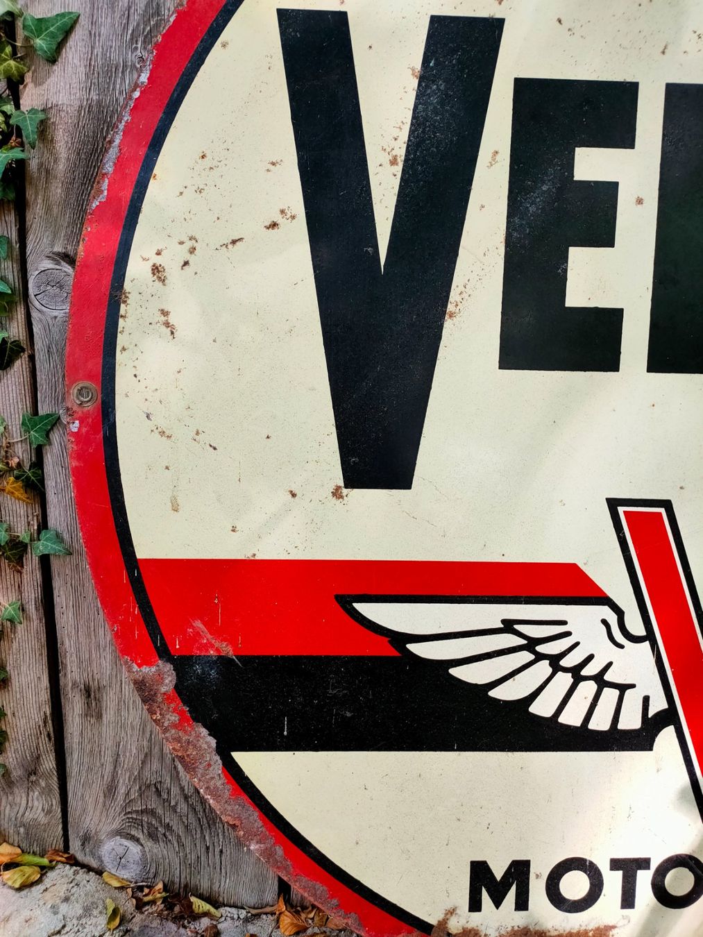 Veedol Insegne: Plaque publicitaire veedol – Usato da Bretonnières venduto da Minigab 2