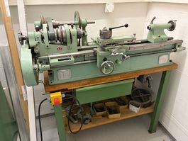 T.F. Drehbank – Schweizer Qualitätsmaschine, inkl. Werkbank