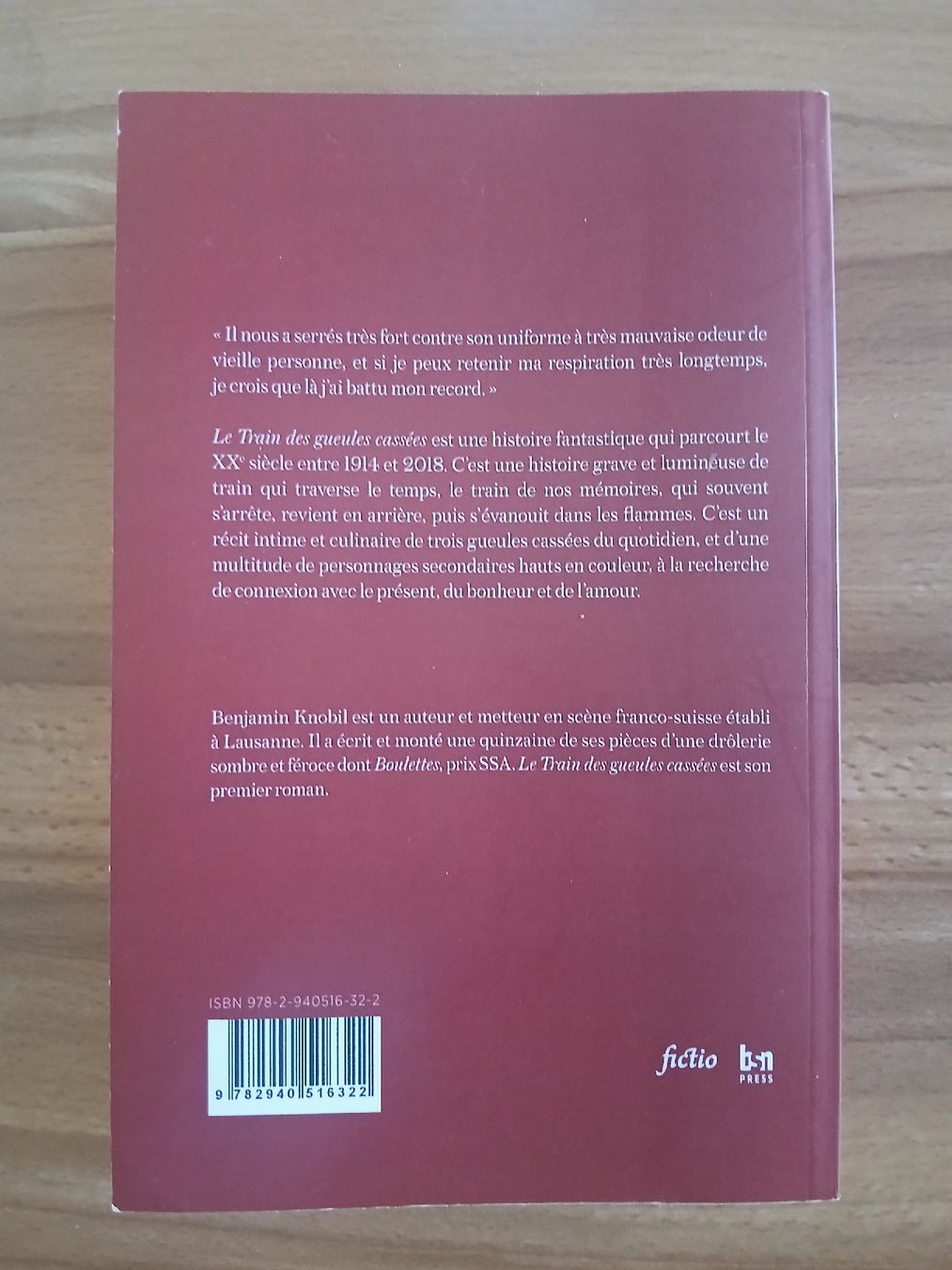 Bücher: Le train des gueules cassées Benjamin Knobel, avec dedi. – Gebraucht aus Le Sentier von arc_2thy 2