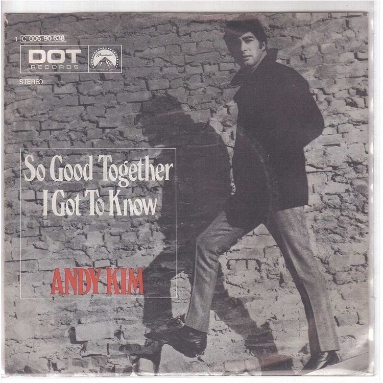 Dischi in vinile: Andy Kim  --  So good together  Single7 – Usato da Oberwil (Dägerlen) venduto da thespecials