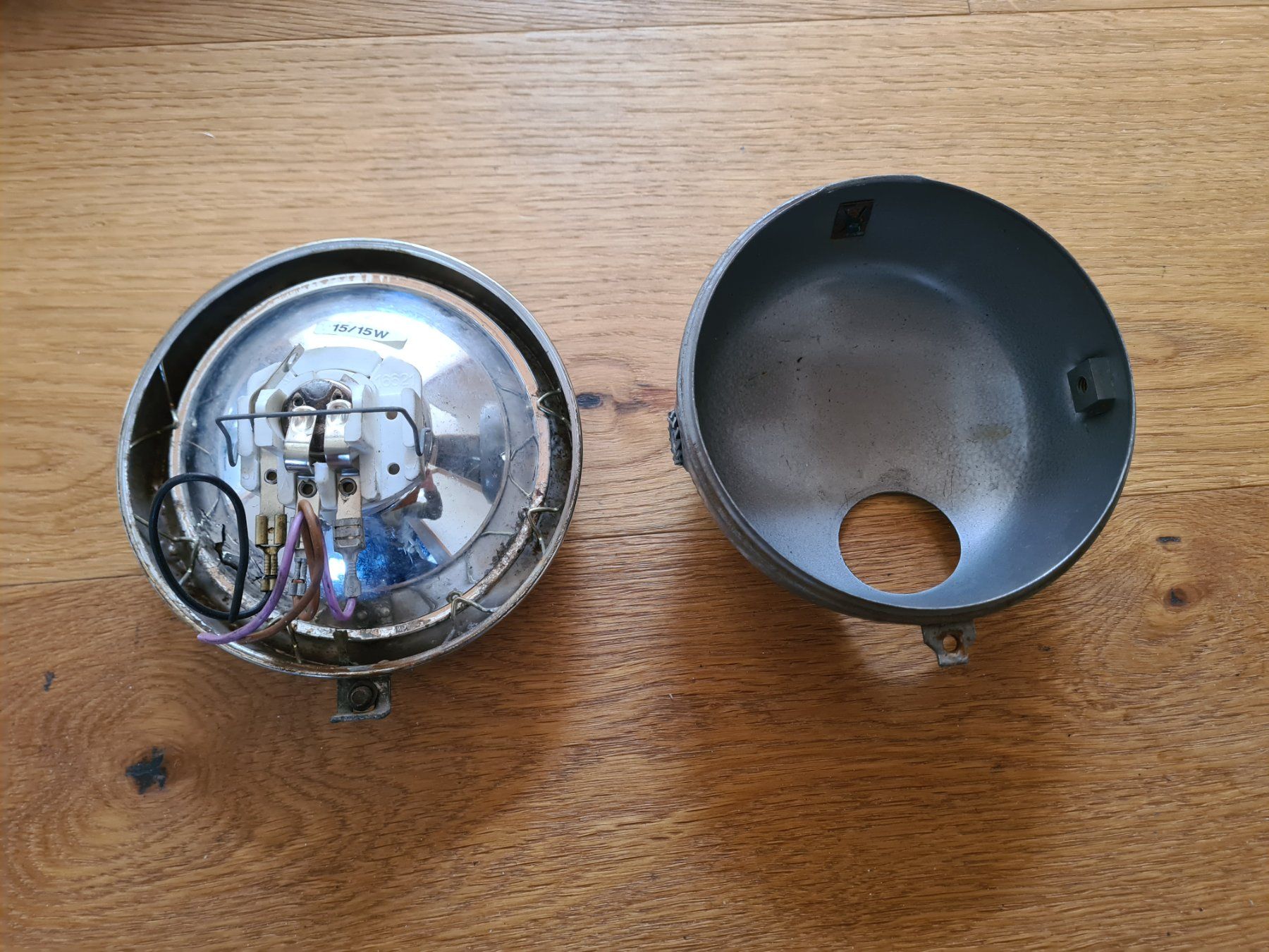 Puch Ciclomotori: Lampe CEV Tipo 105  mit breitem Rand Original – Usato da frümsen venduto da Sailem 3