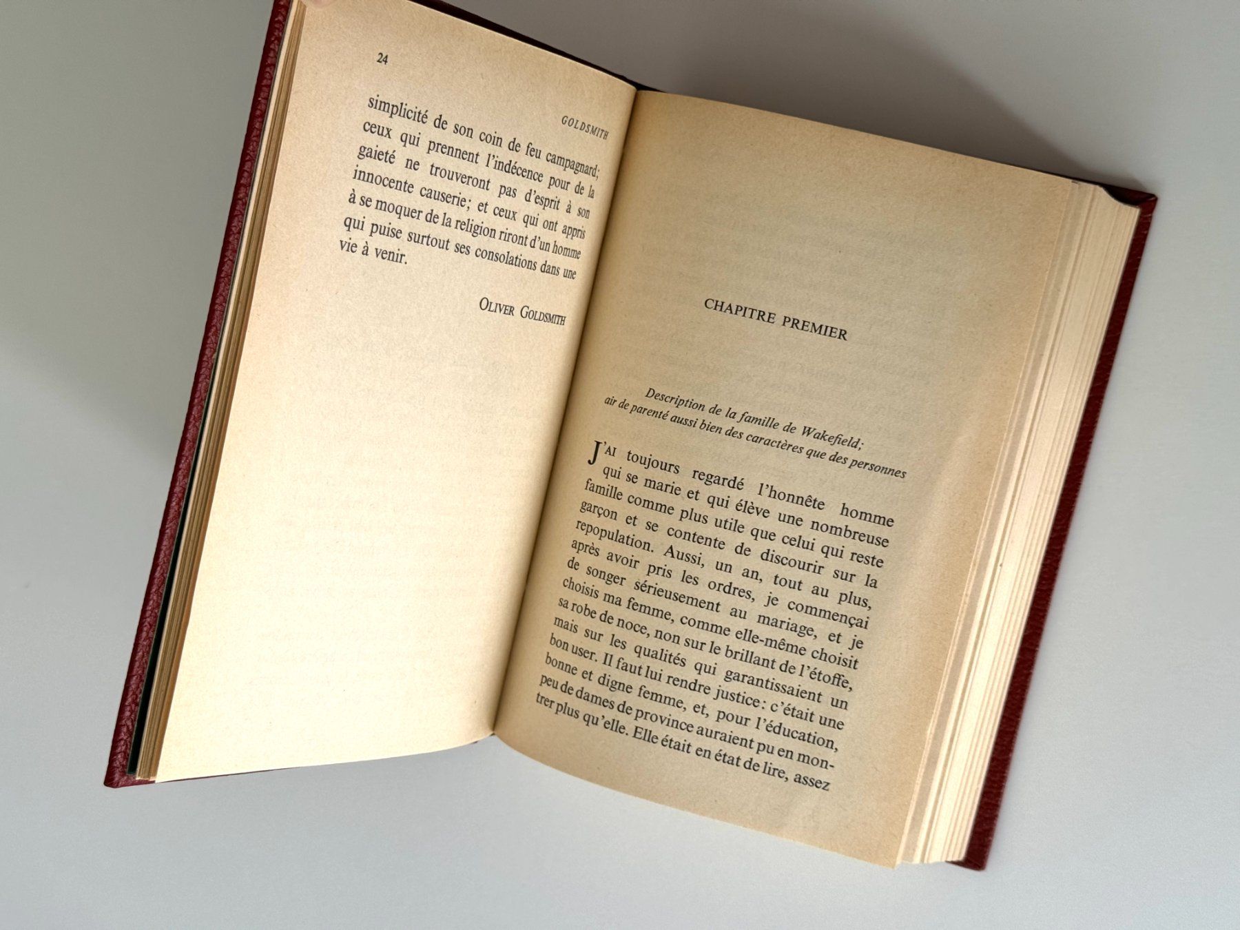 Libri: Goldsmith - Le pasteur de Wakefield – Usato da Genève venduto da Reveur 8