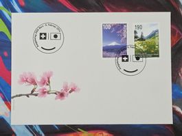 CL29 Enveloppe + Timbre Suisse 2014