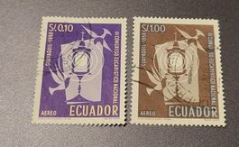 Ecuador 1958 alte briefmarken