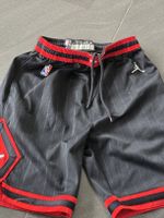 Shorts Jordan NBA noir rouge taille L 