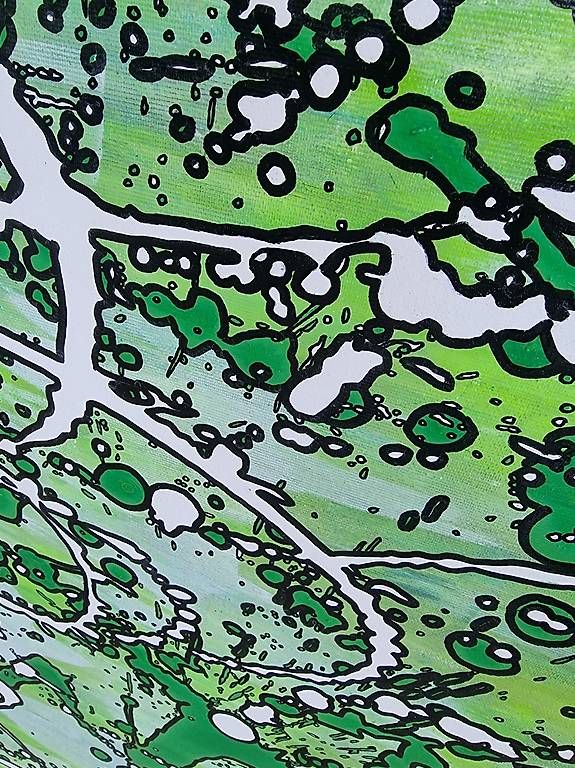 Dipinti: 2 grosse Bilder 100x120cm, Kunstarbeit – Usato da Ostermundigen venduto da d-p73 3
