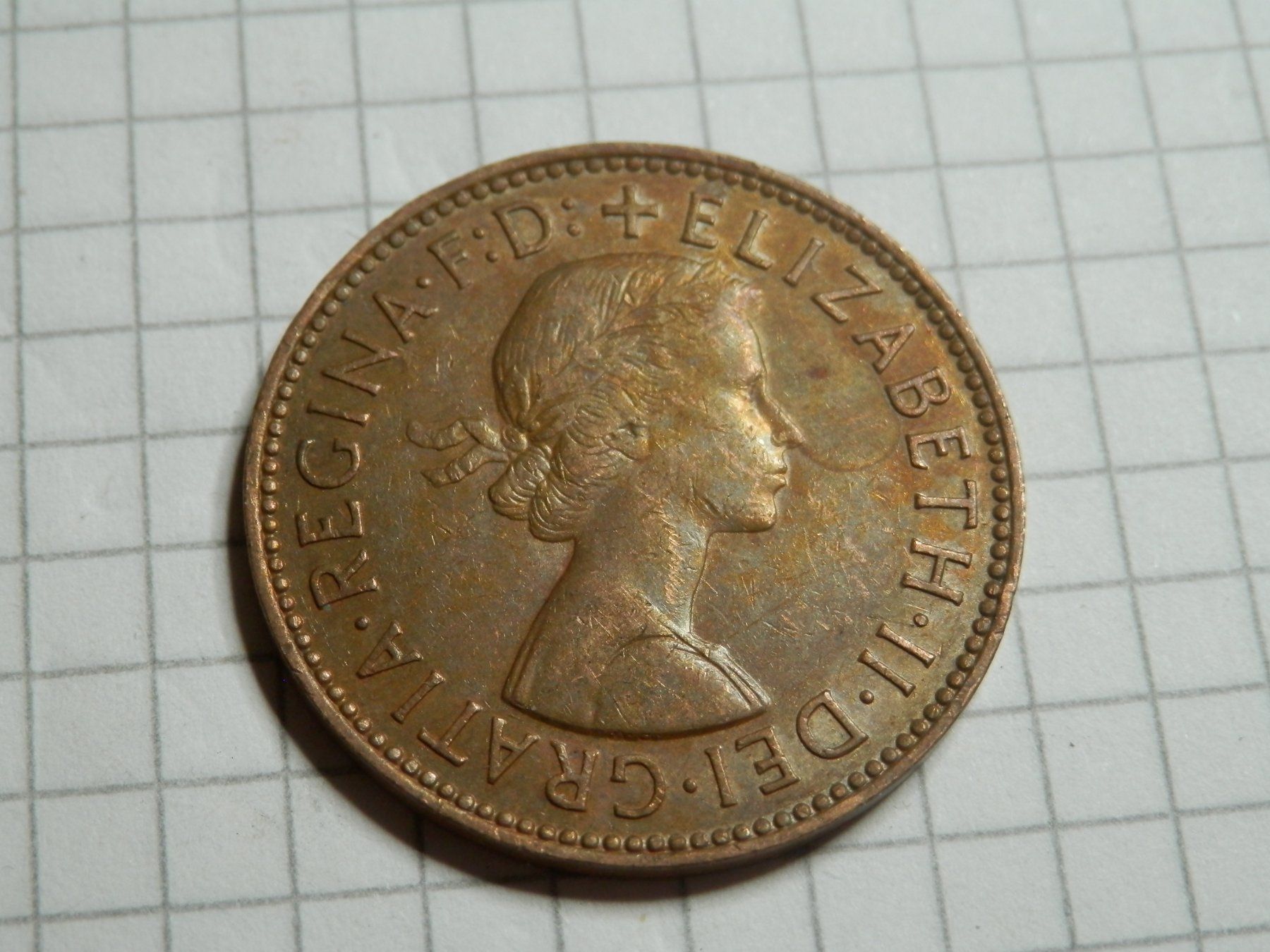 Tutti le monete: Großbritannien ½ Penny, 1962 – Usato da Weiach venduto da weiach81 1