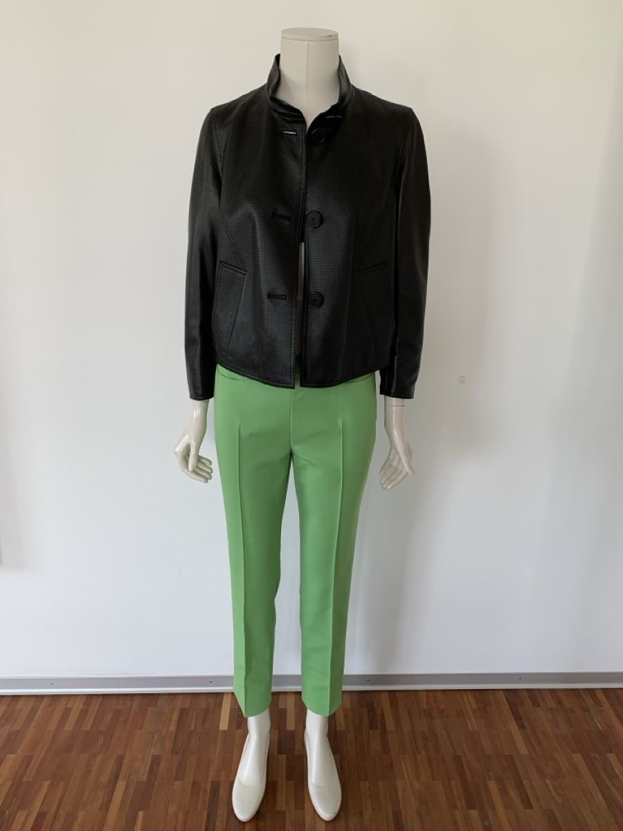 Akris Jacken: AKRIS: Edle perforierte Leder-Bikerjacke, 36, NP 2500.- – Neu (gemäss Beschreibung) aus Luzern von designluzern 2