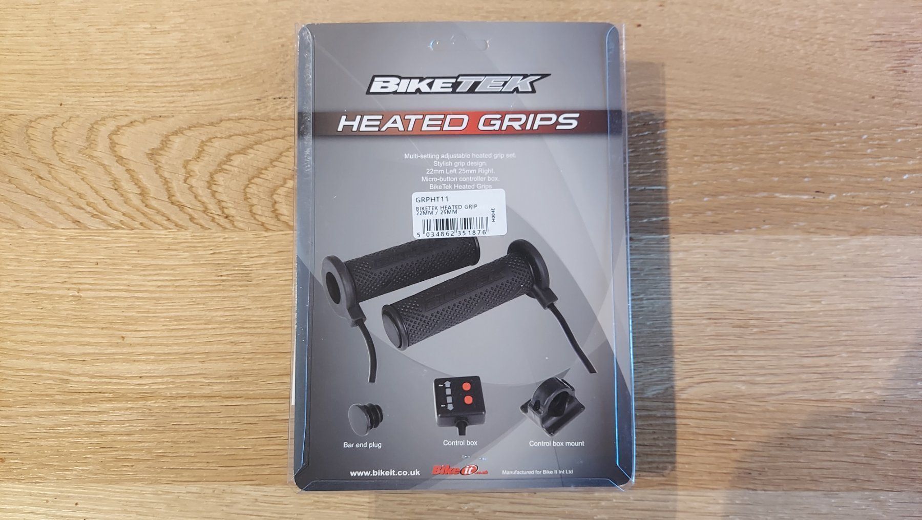 Strada: Motorrad Heizgriffe Biketek GRPHT11 – Nuovo e nell'imballaggio originale da Tägerschen venduto da Moto-Welt-Parts 1