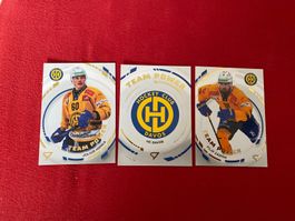 3 Cartes rares HC Davos Team Power 2022/23 neuves
