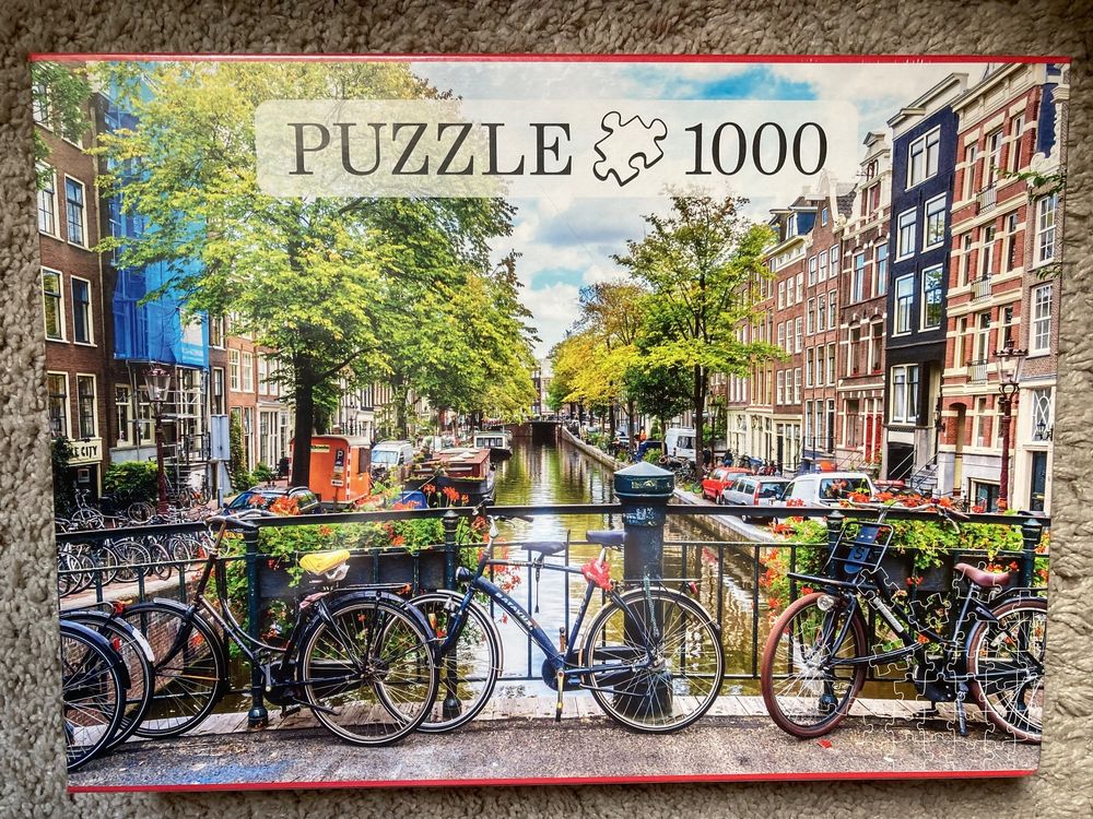 Puzzle 1000 Pezzi Village Greengrocer | Paesaggio 69x47,8 Cm, Alta Qualità, Passatempo Rilassante