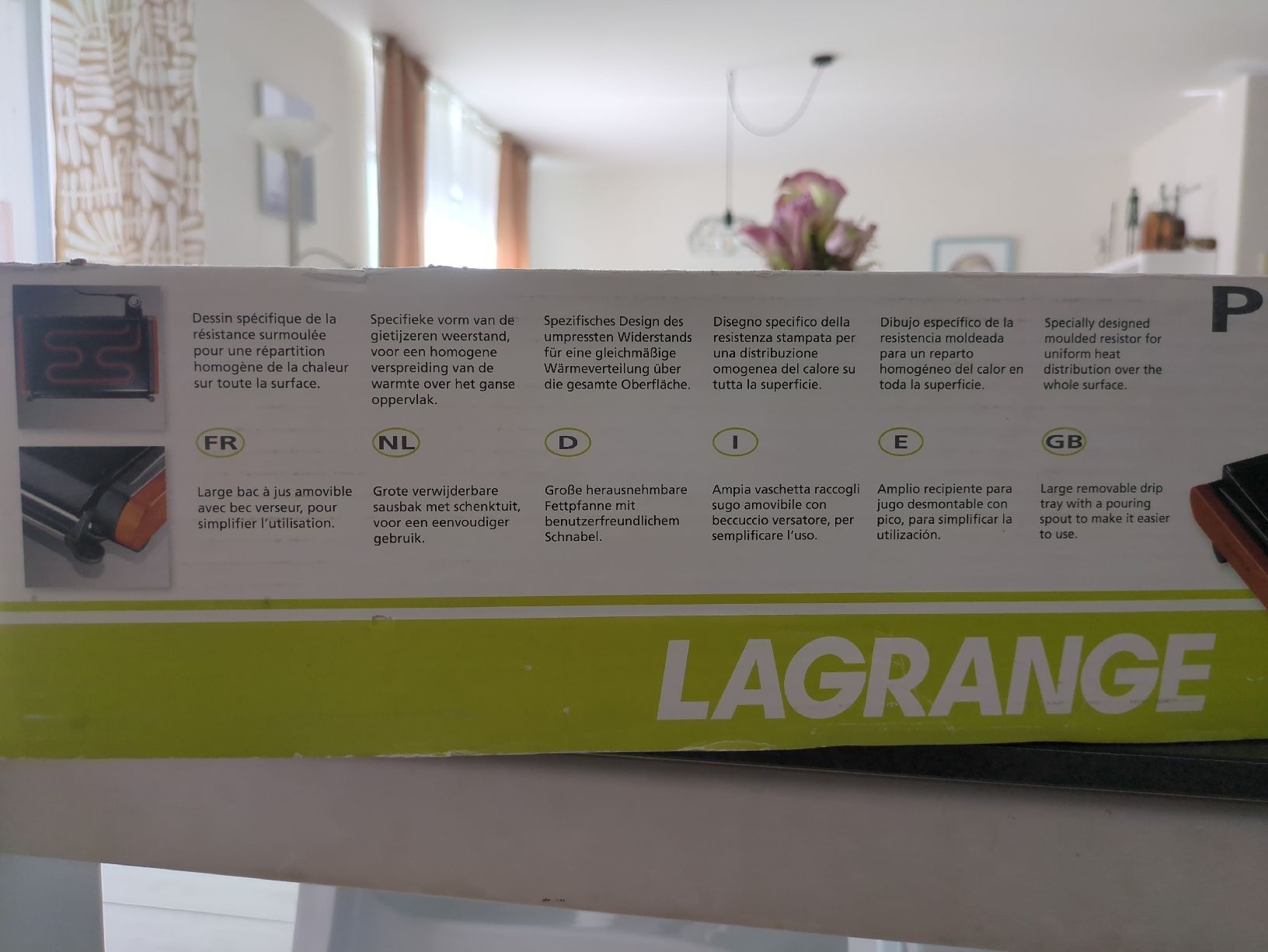 Griglie: Plancha Lagrange 2000W surface 43x28cm état neuf – Nuovo (secondo la descrizione) da Sion venduto da sor_f85g 1