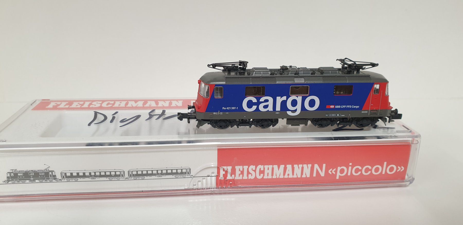 Fleischmann Modelleisenbahnen: Fleischmann Spur N  SBB Re421 Carco  7339 – Gebraucht aus Neuenhof von ludovicco