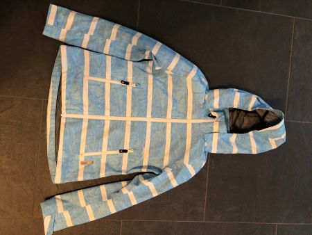 Regenjacke Reima Tec hellblau/weiss, Gr. 146