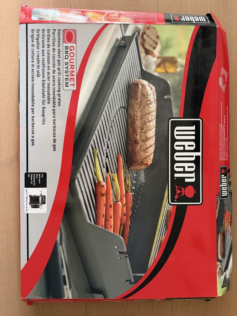 Grills: Weber Gourmet BBQ System Grillrost Edelstahl neu – Neu (gemäss Beschreibung) aus Neftenbach von Christian74