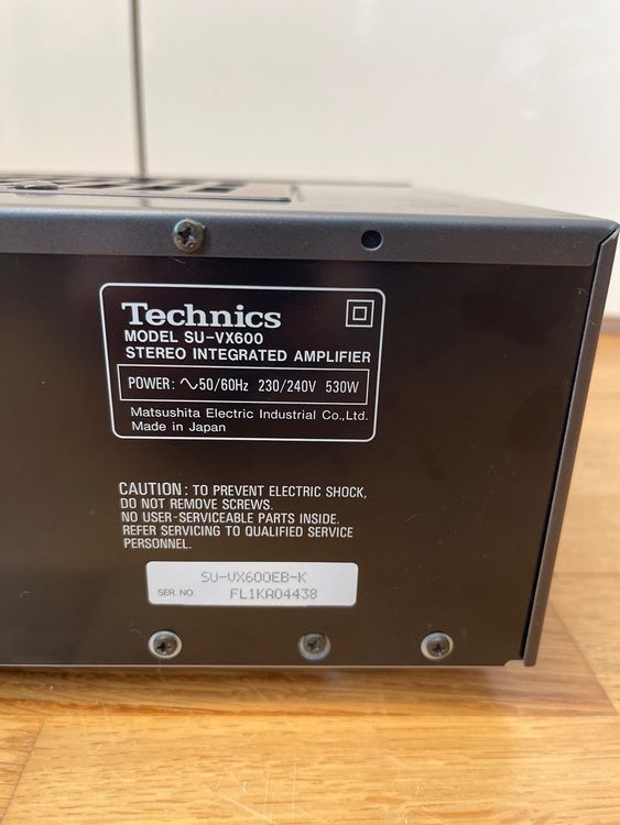 Technics SU-VX500 Stereo Integrated Amplifier Manual | HiFi Engine - Foto 3