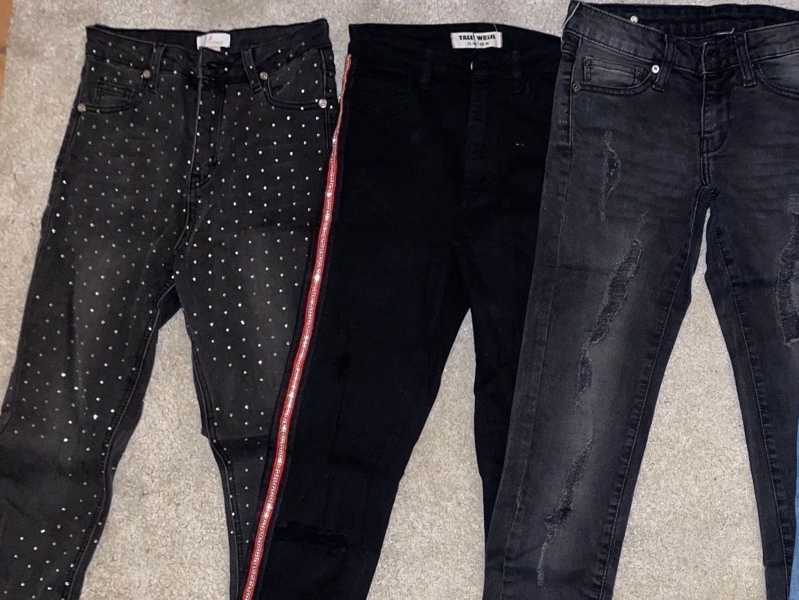 Tally Weijl Jeans: Jeanspaket Glitzer Tally Weijl 34 – Usato da Winterthur venduto da chiaraelisa93