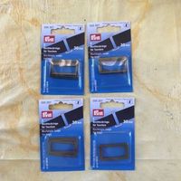 LOT RECHTECKRINGE FÜR TASCHEN