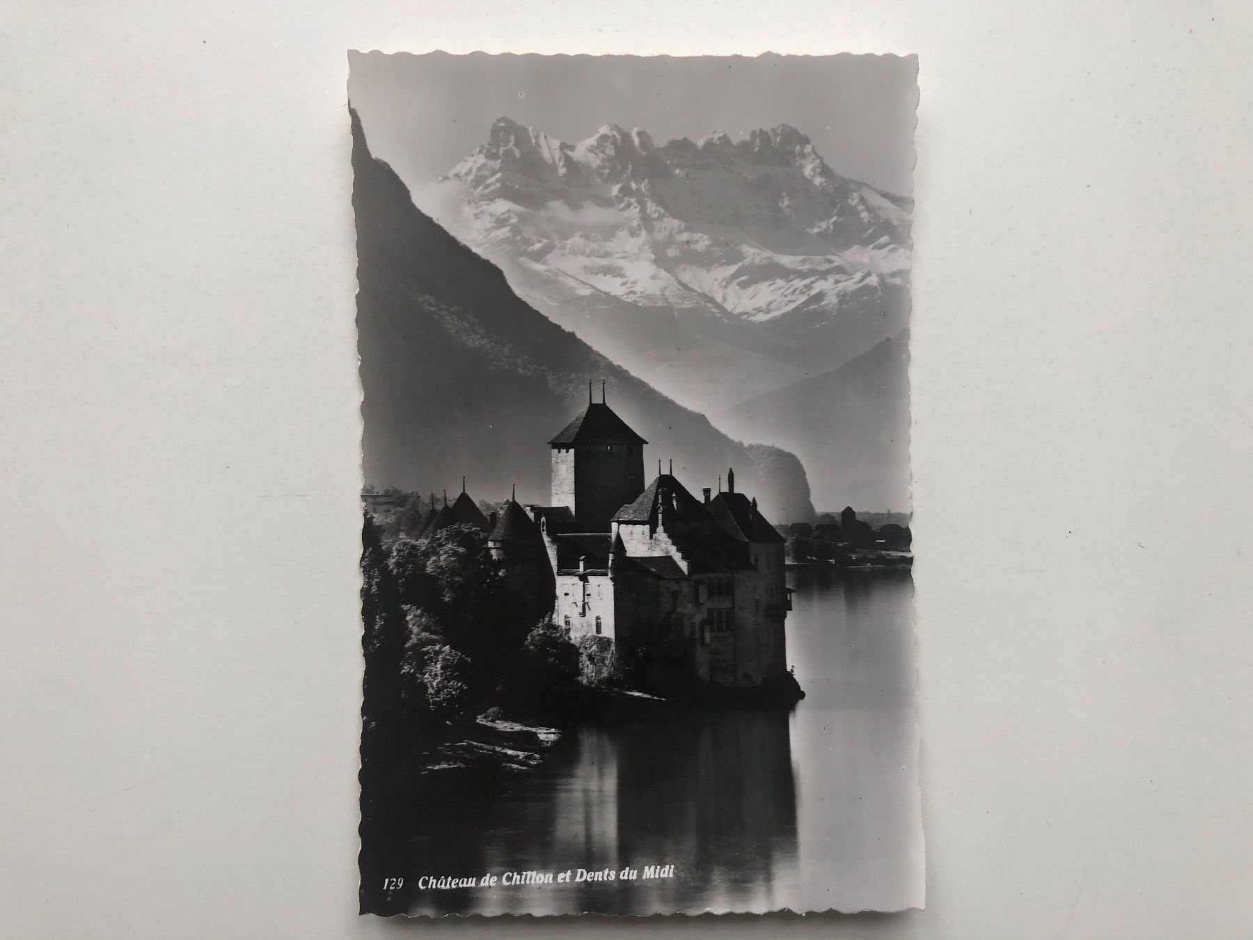 Cartoline postali: Château de Chillon et Dents du Midi – Usato da Neuchâtel venduto da Atahuallpa