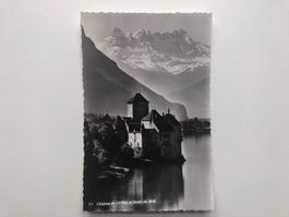 Château de Chillon et Dents du Midi