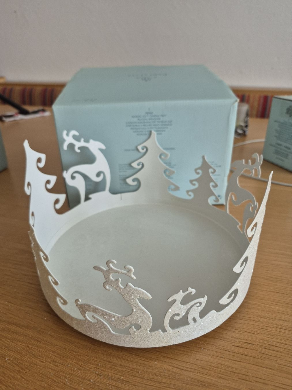 Partylite Portacandele: partylite 3 Docht- Kerzenhalter Nordic ICE – Nuovo (secondo la descrizione) da Buttikon SZ venduto da sefa02 2