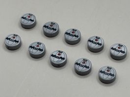 10x Lego bedruckte Fliesen 1x1 Star Wars NEU