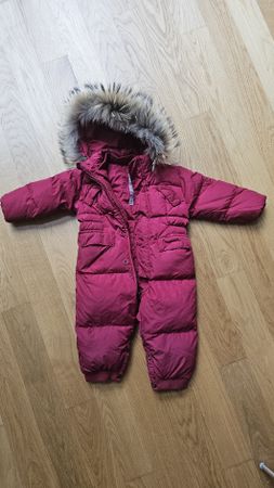 Hochwertiger Skianzug mit Daunen für Mädchen