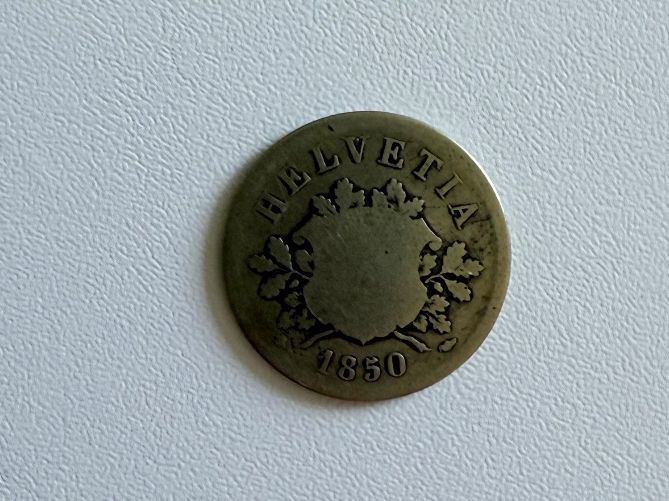 Toutes les monnaies: 10 Rappen 1850 – D'occasion à Münsingen par Olsek01