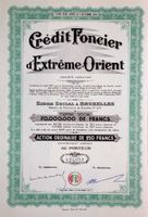 Crédit Foncier d'Extrême-Orient SA, Bruxelles - 1946