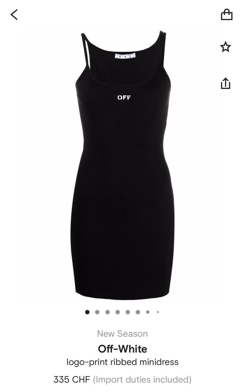 Kleider: Off-White dress – Neu und originalverpackt aus Nyon von My_wardrobe