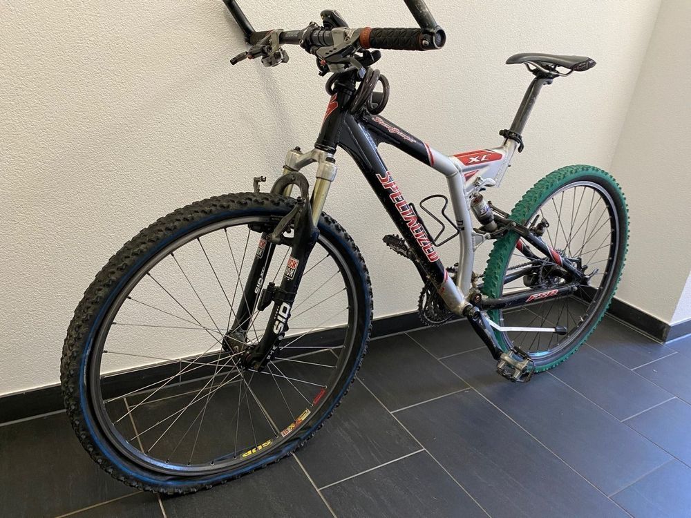 Guidon VTT Rétro Specialized Stumpjumper - 640mm Avec Potence 105mm - Noir