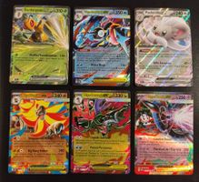 Pokémon Chaos Ascendant: lot de 6 cartes Ex FR