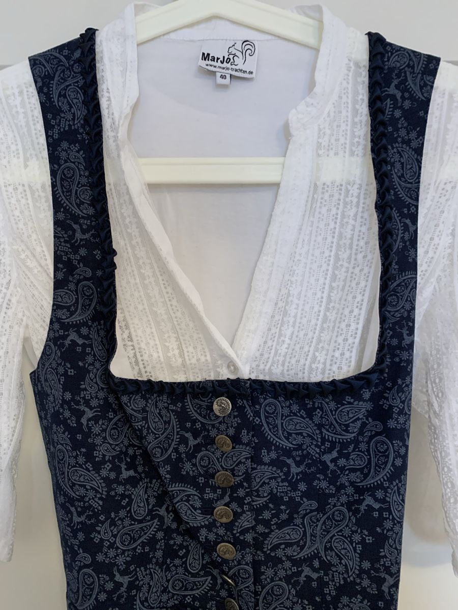 Kleider: Dirndl Gr. 38/40 mit Bluse & 2 Schürzen – Gebraucht aus Klosters von ARI1908 3