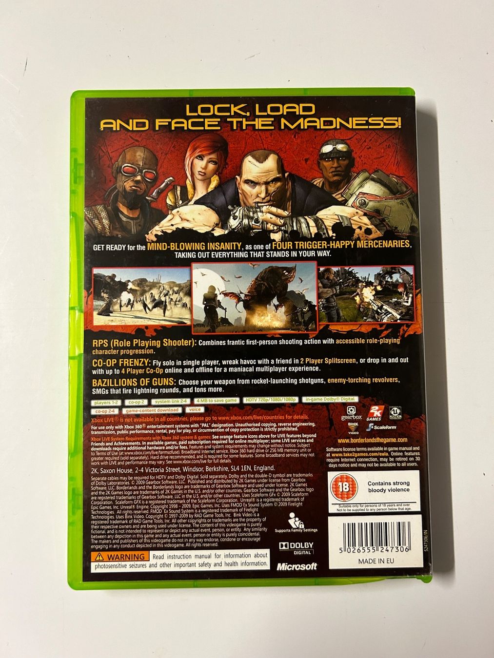 Microsoft Giochi: Borderlandes Xbox 360 (Englisch) – Usato da Wangen an der Aare venduto da SG94 1
