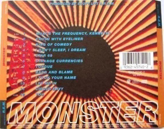 CDs: R.E.M. – Monster     (1994) – D'occasion à Horn par Wings0 1